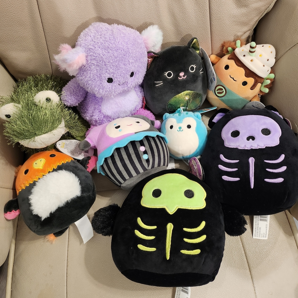 Colorful Plush Toy Collection